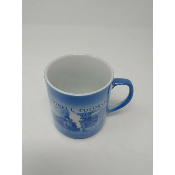 Colorful Colorado Mug Blue with Multiple Colorado - Picture 1 of 7
